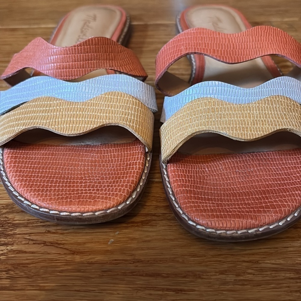 Madewell Women's Multicolor flat Sandals - size 6 - leather - Picture 3 of 6